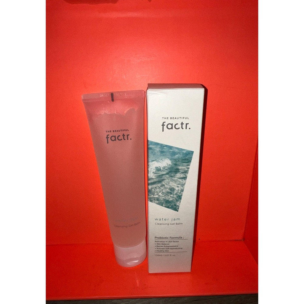 The Beautiful Factr. Water Jam Cleansing Gel Balm Face Formula Skincare